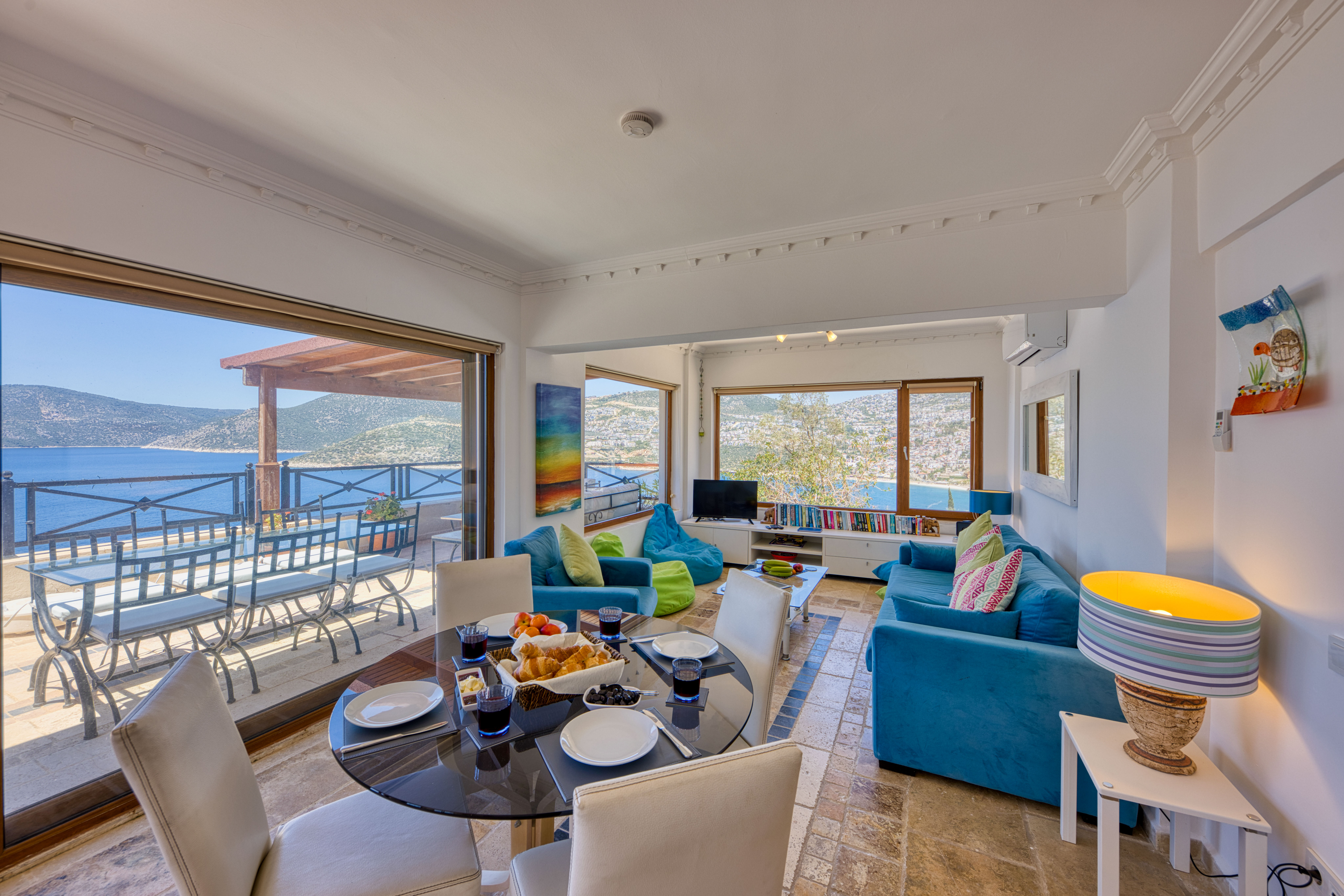 Sitting room with stunning views