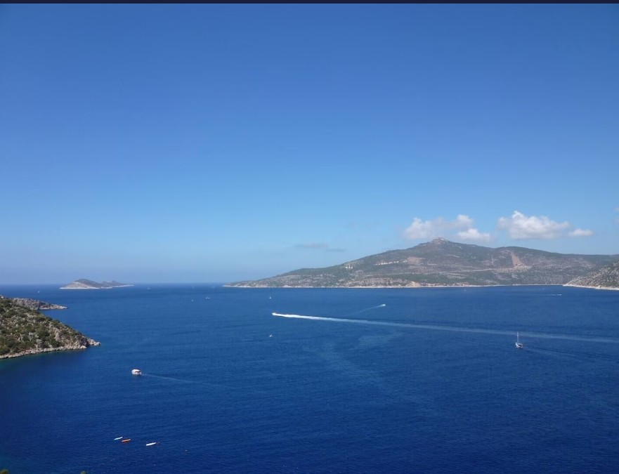 Morning view from the balcony watching the boats go out