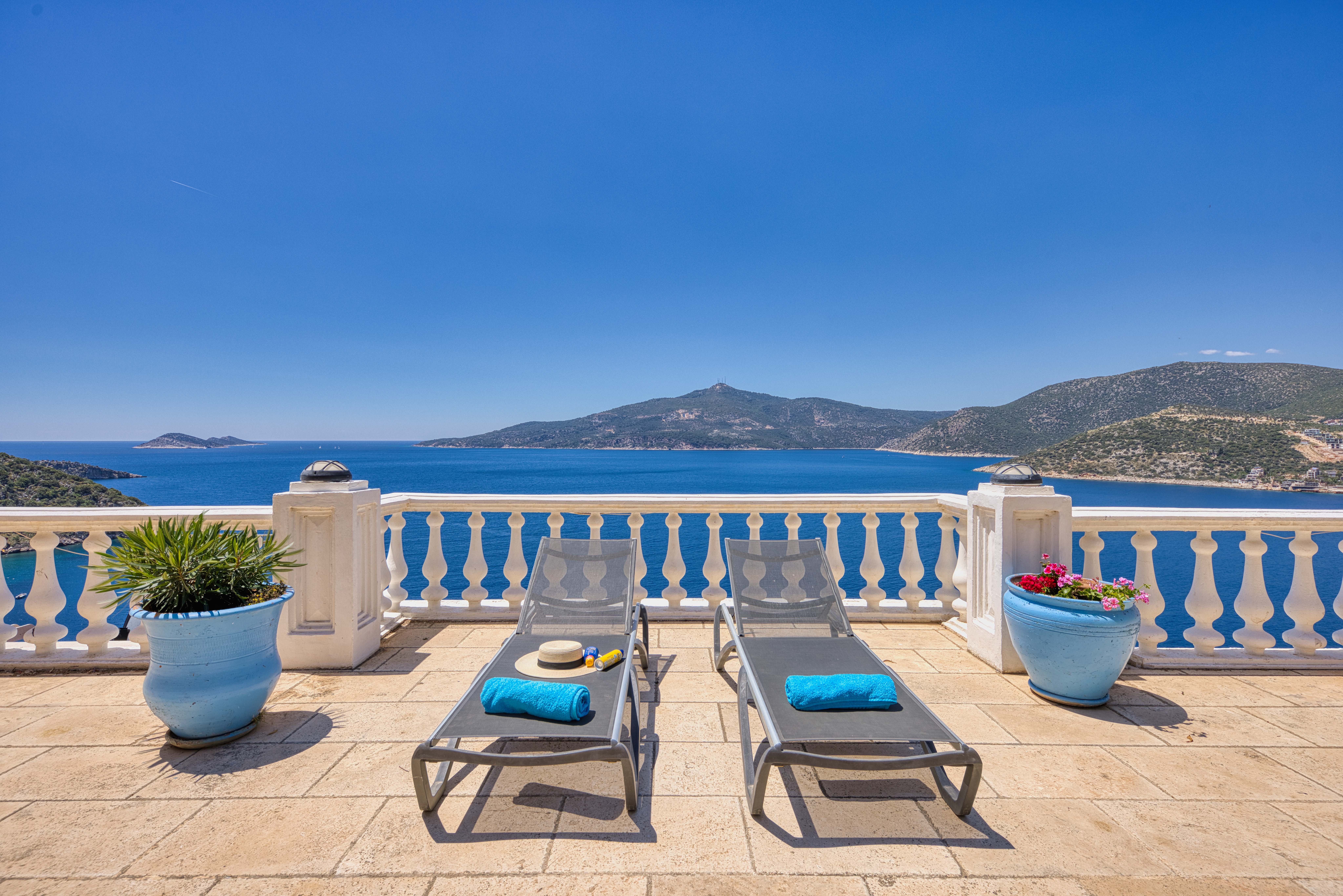 Turtle View Kalkan sunset